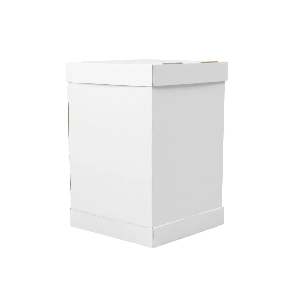 Jumbo-Tortenkarton für hohe Torten Weiß 30x30x45 cm