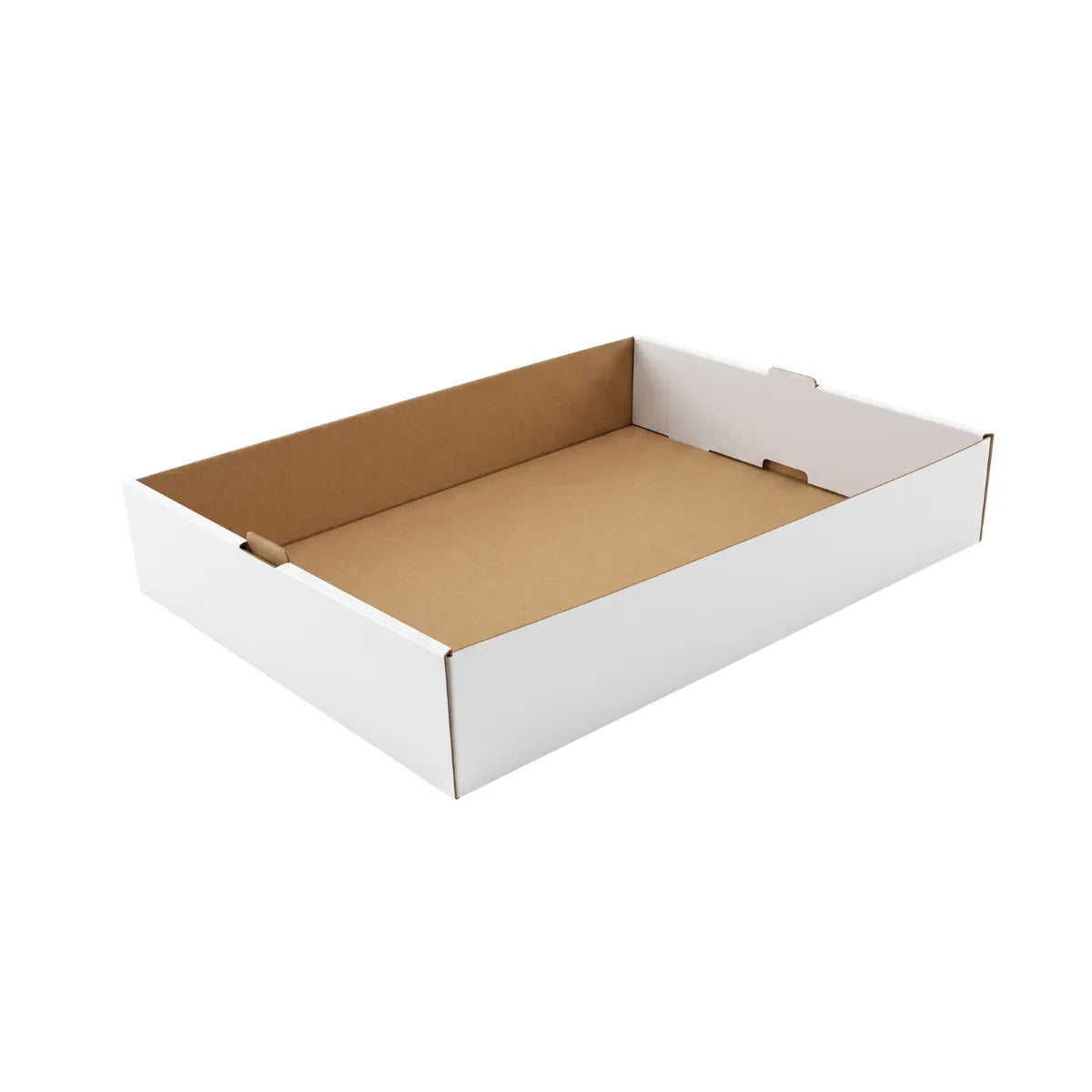 Kuchen-Tablett Weiß 40x30x7 cm