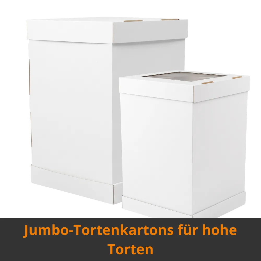 Jumbo-Tortenkartons für hohe Torten
